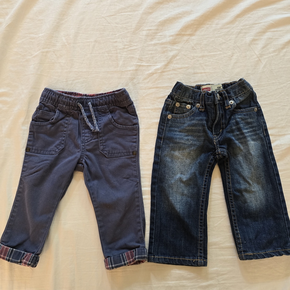 Levi's Kids Jeans Set - Navy and Denim